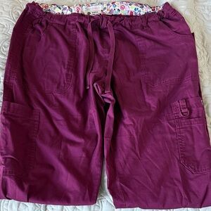 koi Women's Purple Cargo Shorts